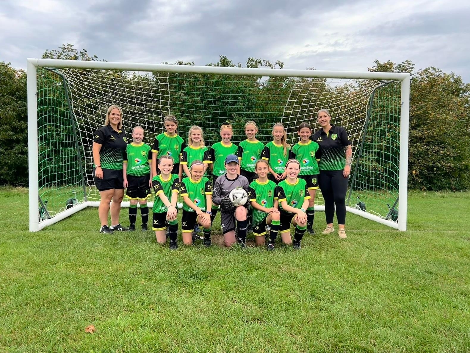 Under 11 Girls team 2023